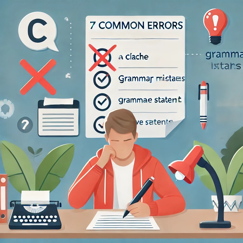 지원서 에세이에 자주 나오는 오류 7가지