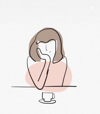 생각하는사람모습