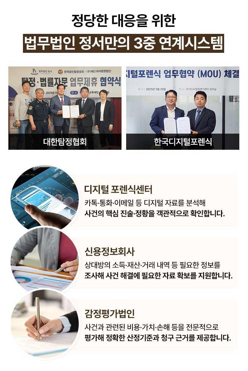 임대차보증금반환변호사 법무법인정서 3중연계시스템