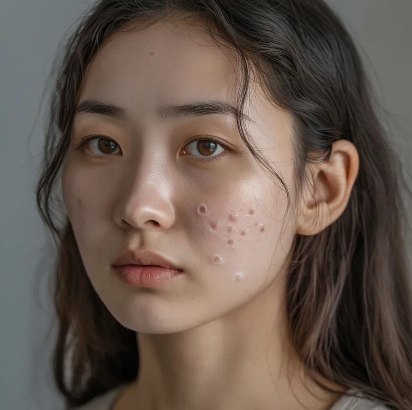 얼굴 비립종 원인 치료법 이미지