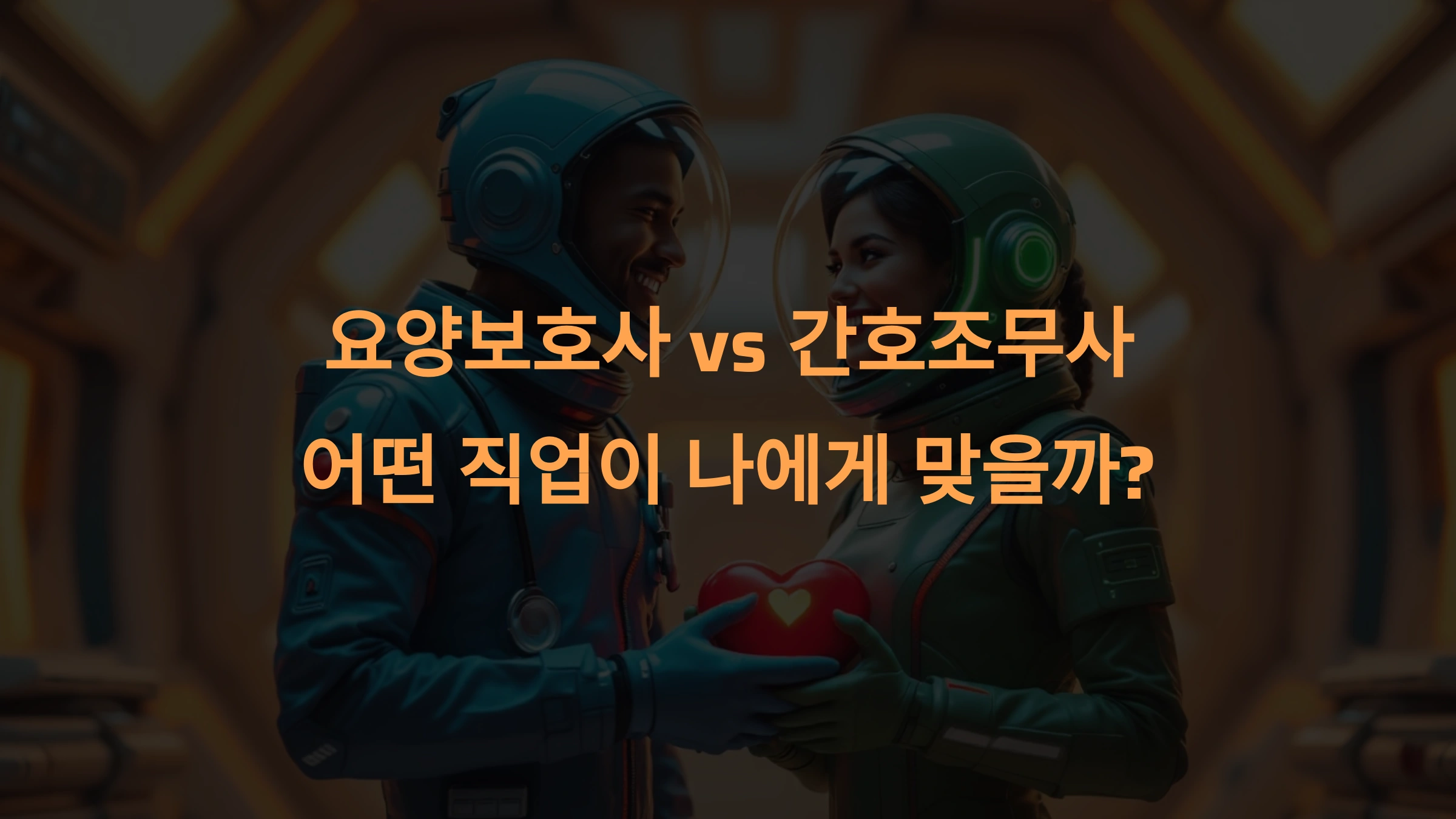 요양보호사 vs 간호조무사 어떤 직업이 더 유리할까?