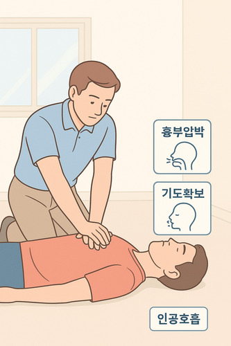 심폐소생술 절차 사진