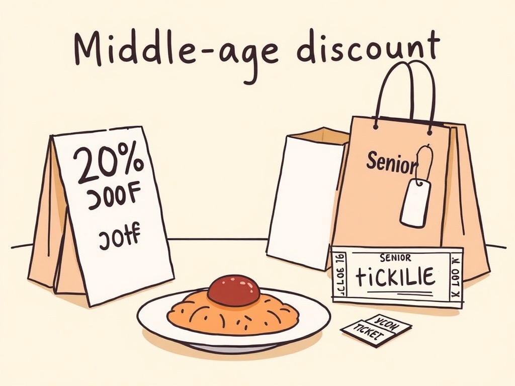 중년 할인 관련 사진