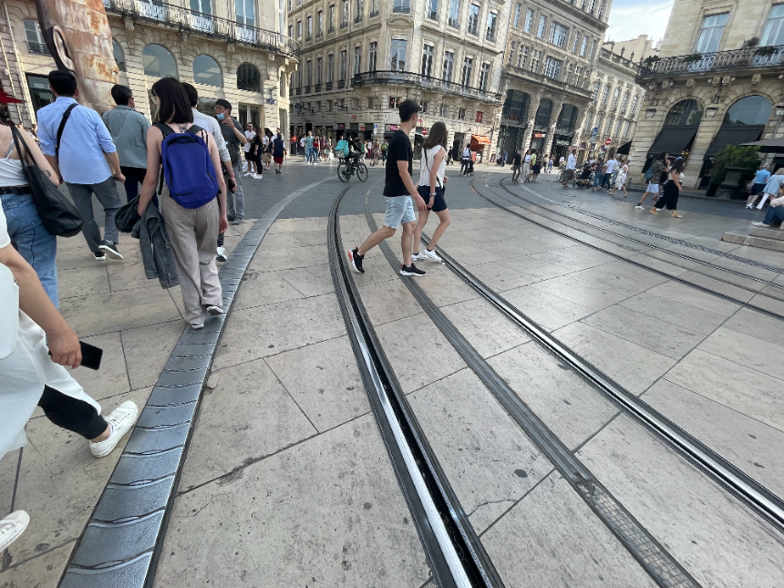 보르도 시가지-Com&eacute;die 광장