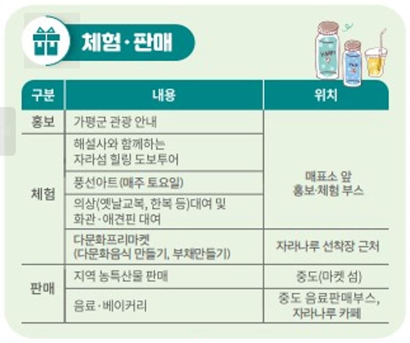 가평 자라섬 꽃축제 꽃 페스타