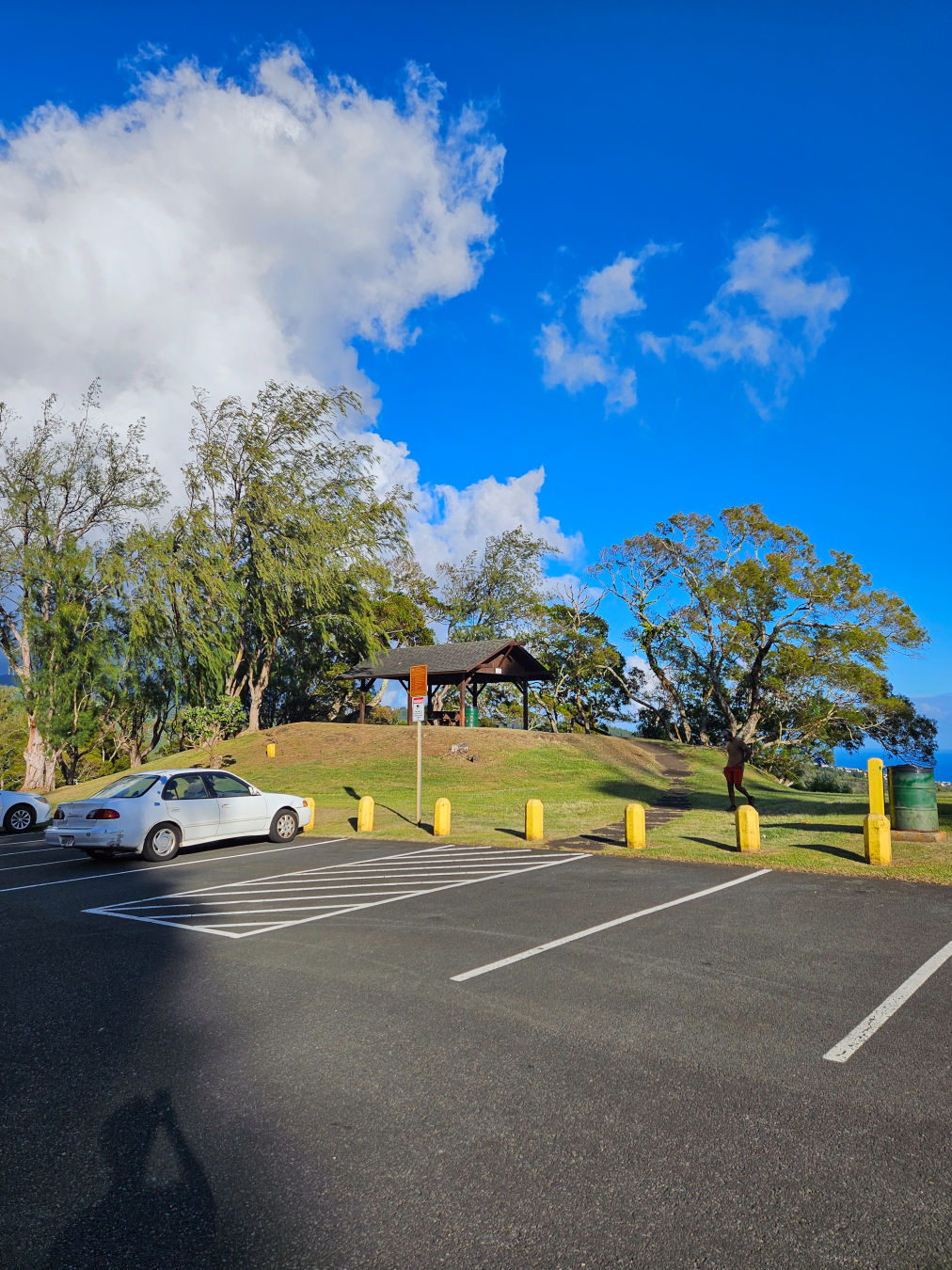 하와이 탄탈루스 전망대 주차장