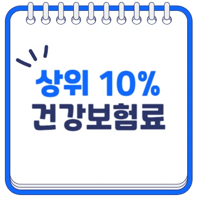상위 10% 건강보험료 기준 안내