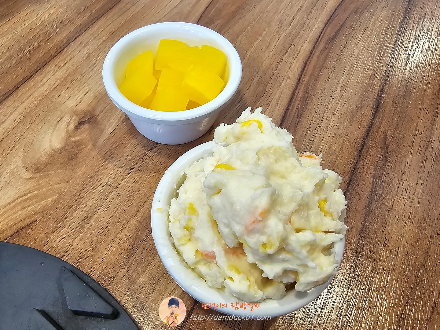 단무지, 감자 샐러드