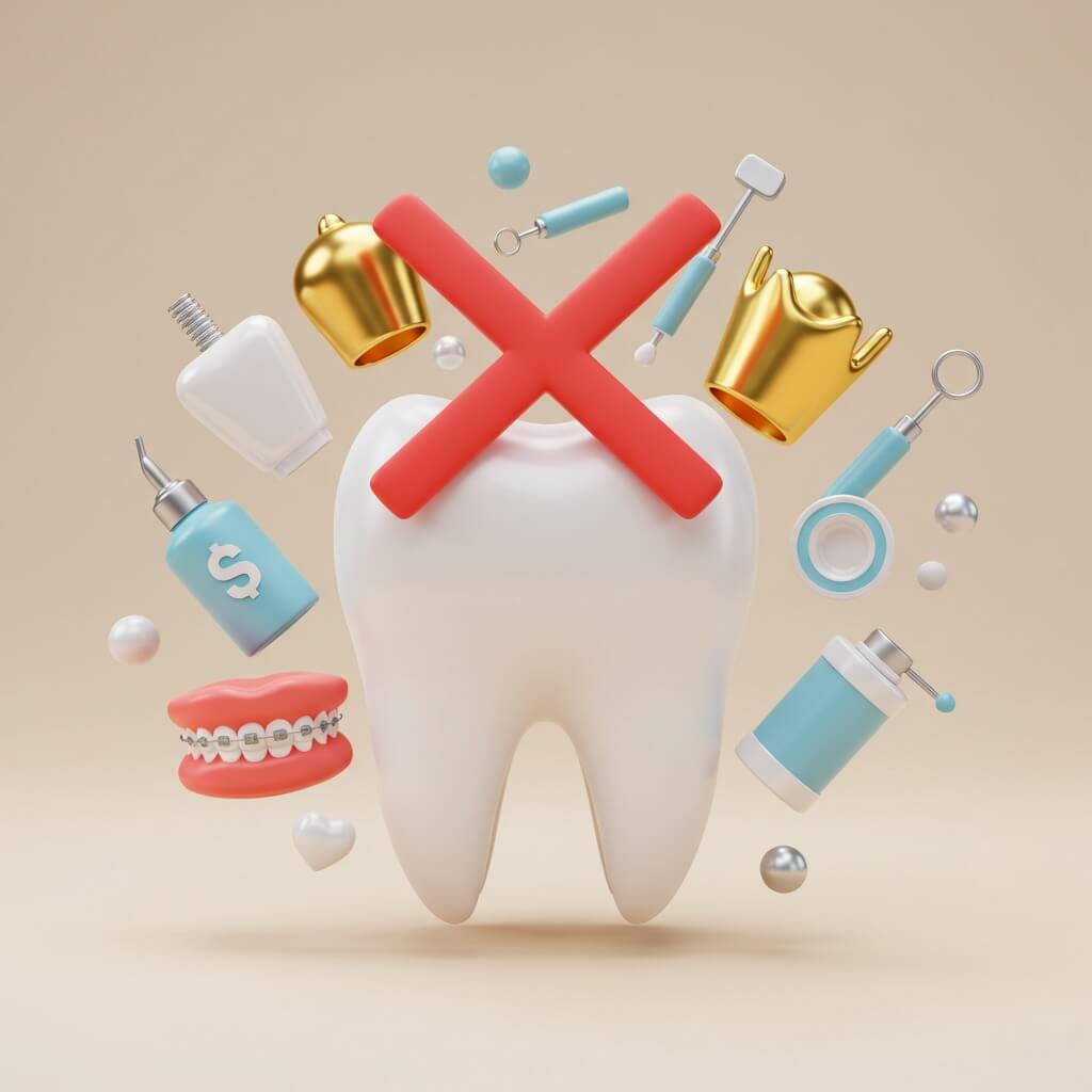 치과치료 실비 청구 불가능한 항목