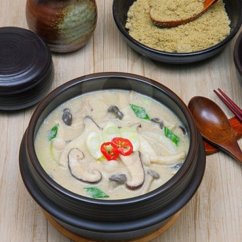 버섯 들깨탕