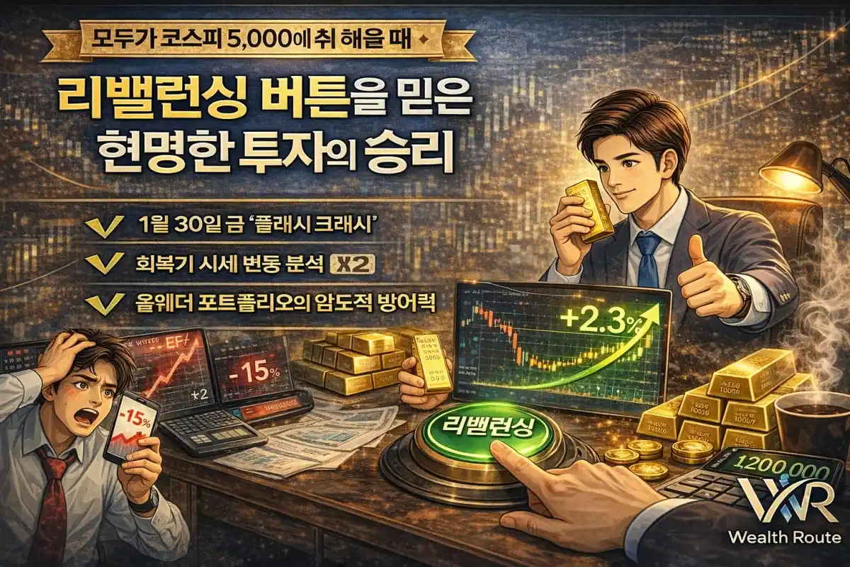 썸네일. 올웨더 포트폴리오 vs 주식 리밸런싱