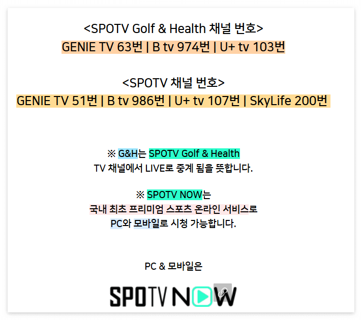 PGA 플레이어스 챔피언십 연장전 중계 시간 최종 순위