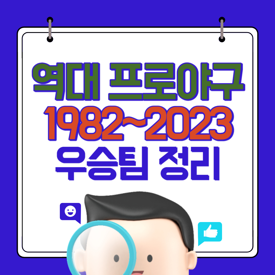 역대 프로야구 우승팀