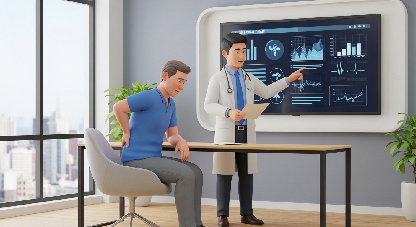 연관통, 등통증병원