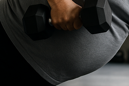 중년 남성 뱃살 빼는 운동