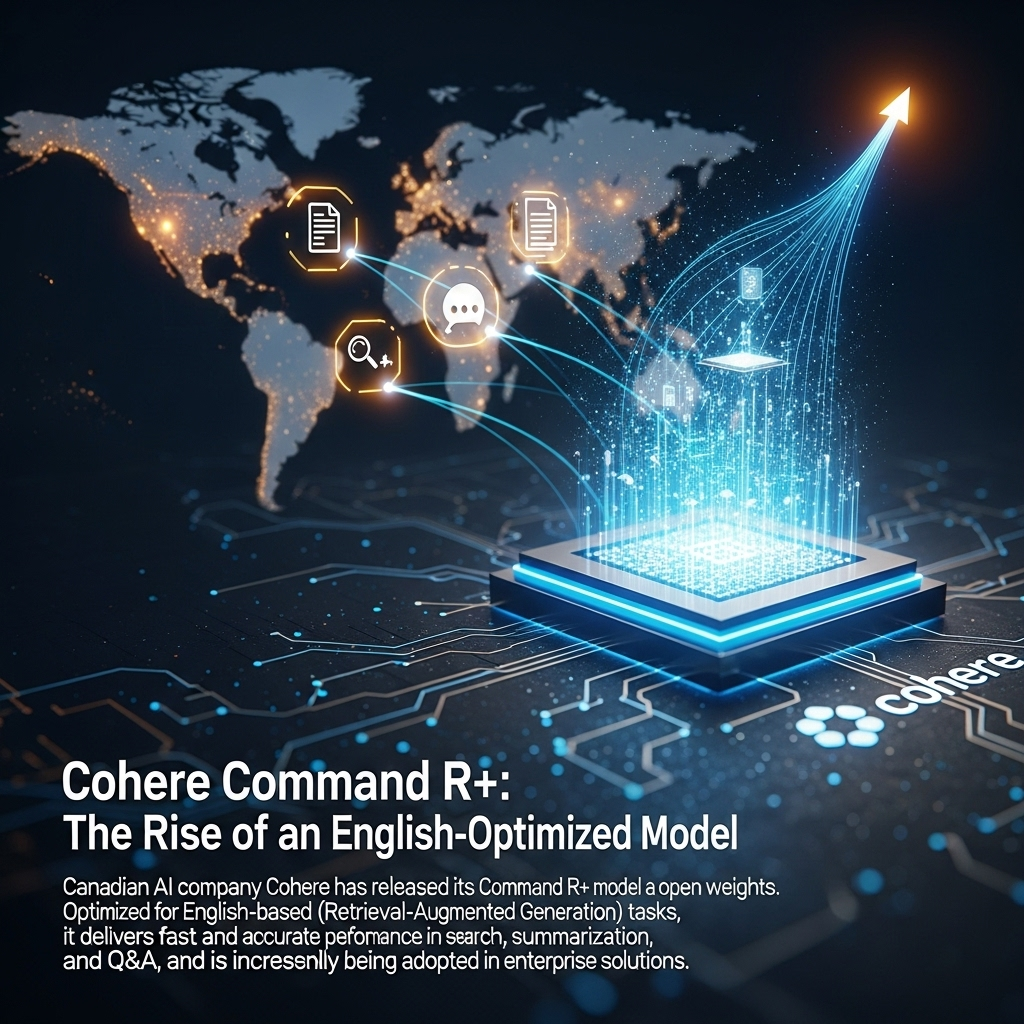 코히어 Command R+: 영어 특화 모델의 부상