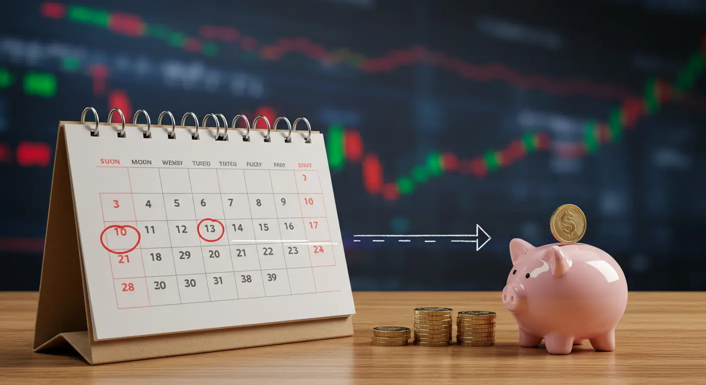 감정에 흔들리지 않고 정해진 날짜에 꾸준히 투자하는 자신만의 투자 원칙