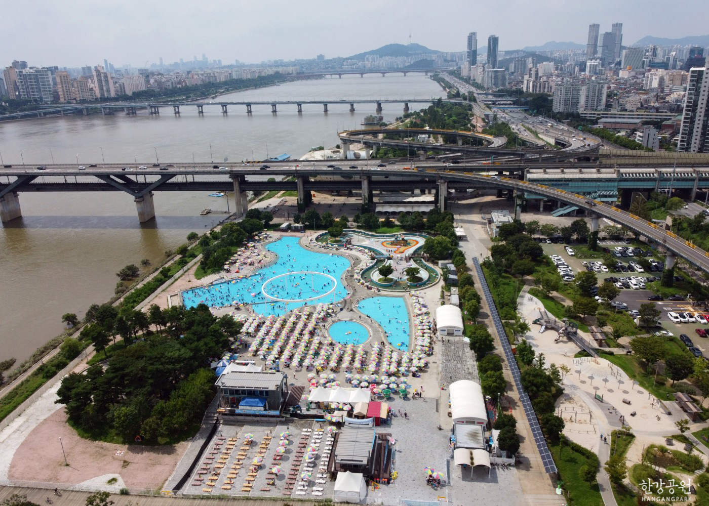 한강 수영장&amp; 물놀이장 사진