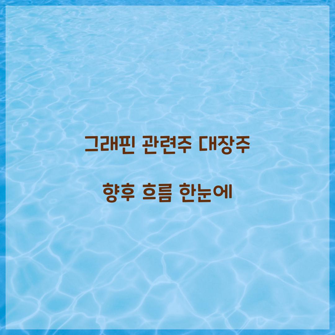 그래핀 관련주 대장주