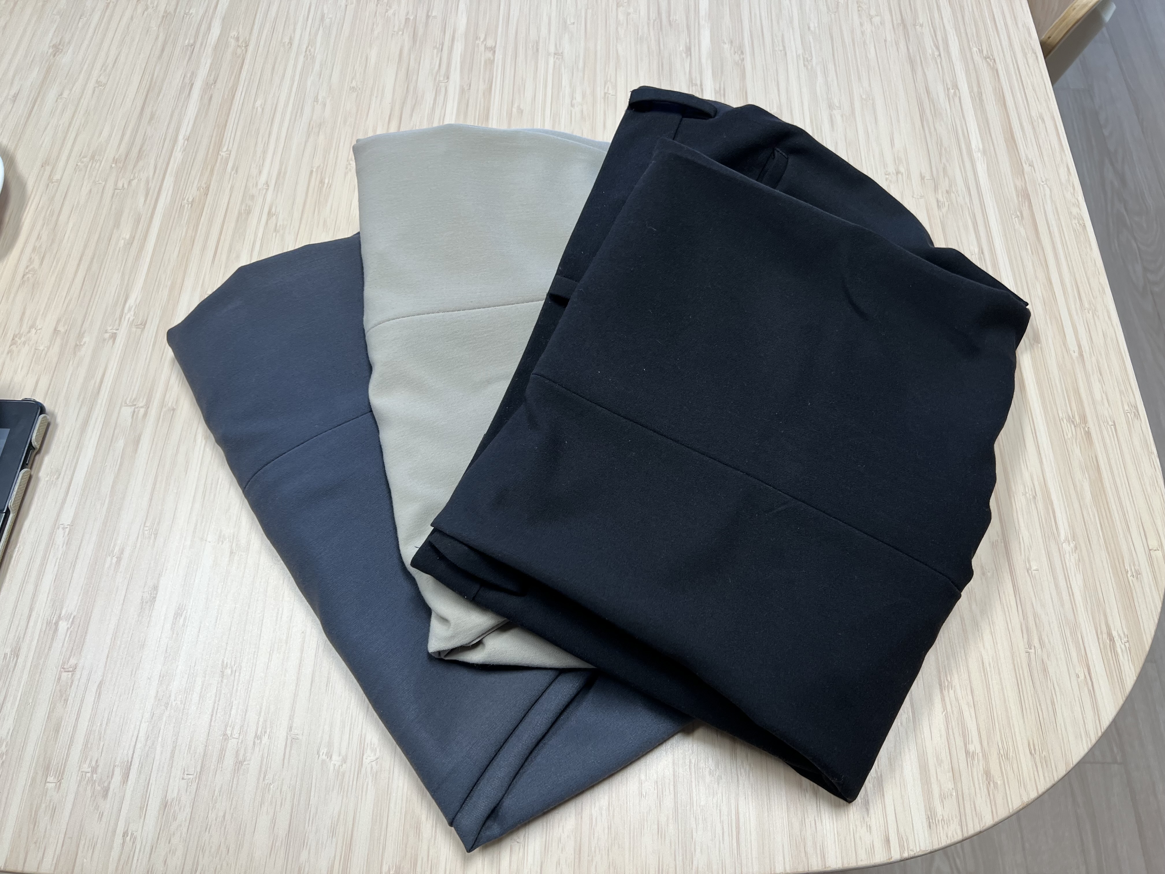 버릴 슬랙스 3벌