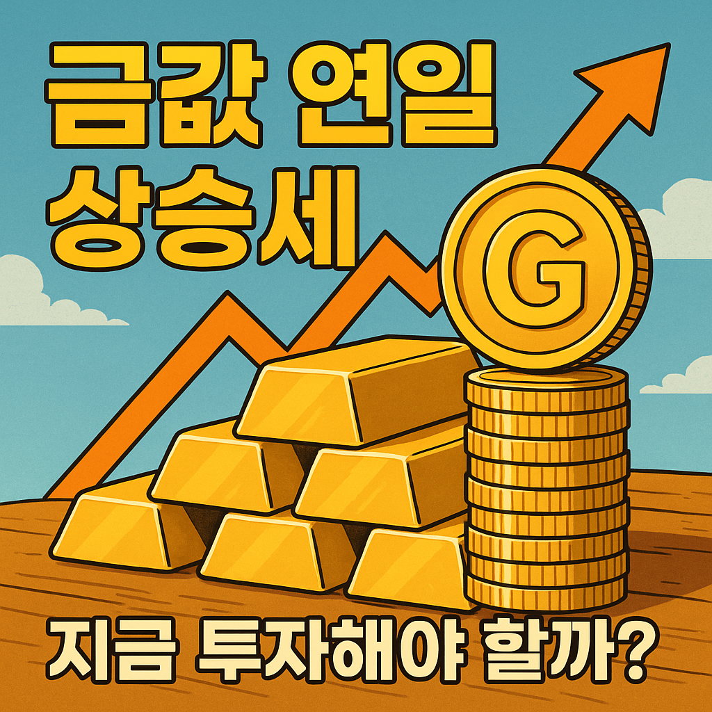 금값 상승세