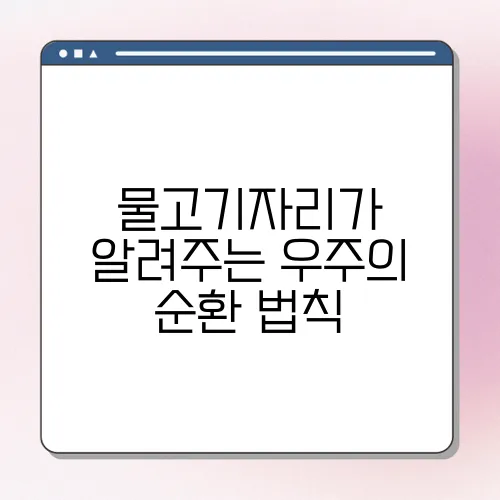 물고기자리가 알려주는 우주의 순환 법칙