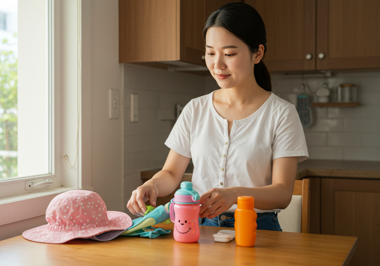 어린이를 위한 폭염 대응 방법