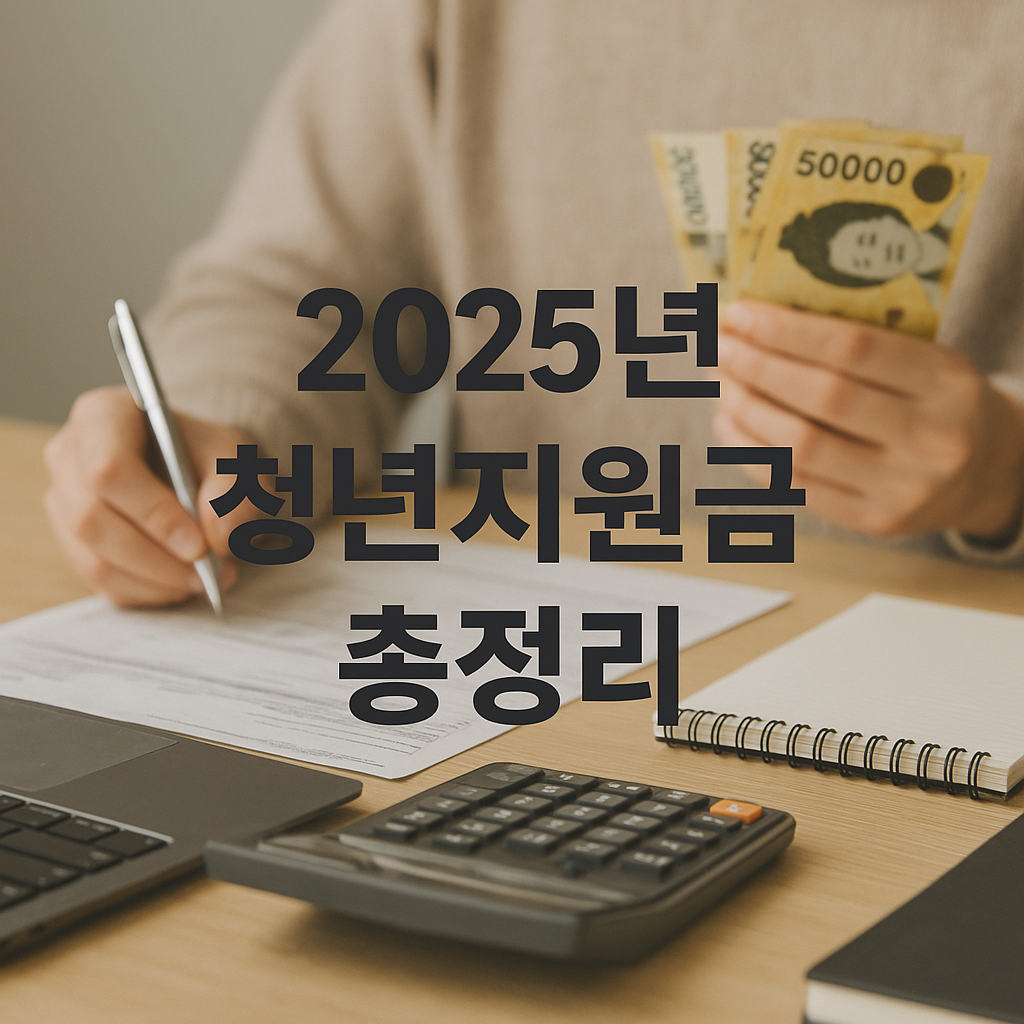 2025년 청년지원금 총정리