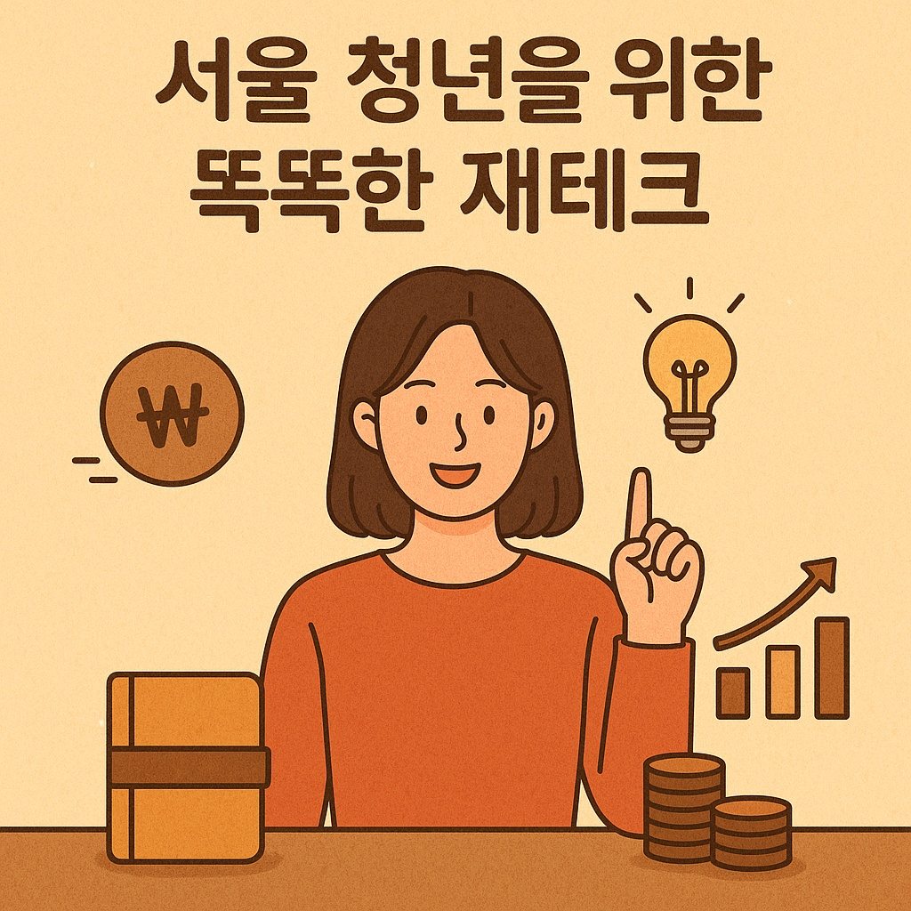 서울 청년을 위한 똑똑한 재테크 시작! &lsquo;서울 영테크&rsquo; 소개