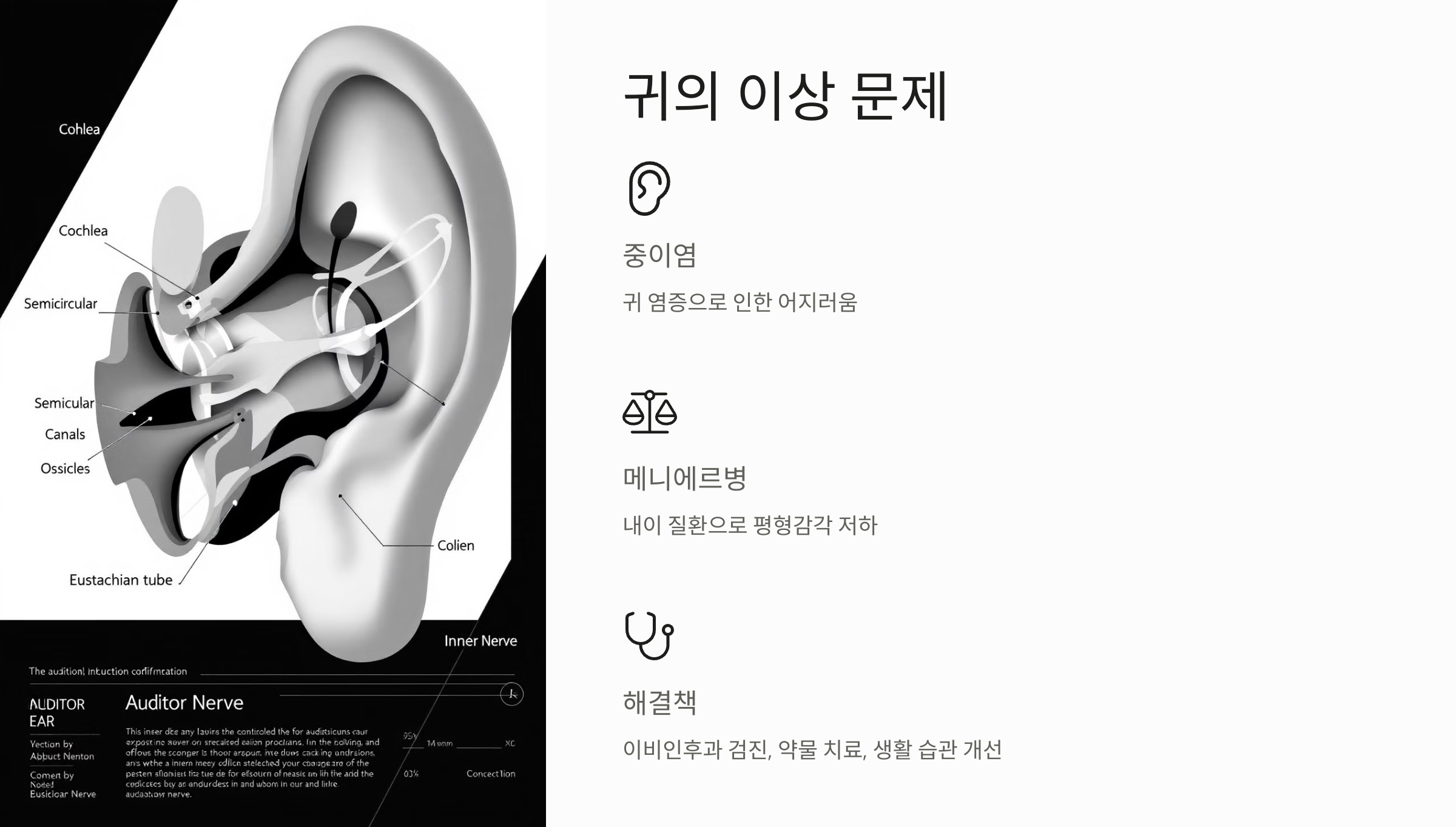 귀의 이상문제