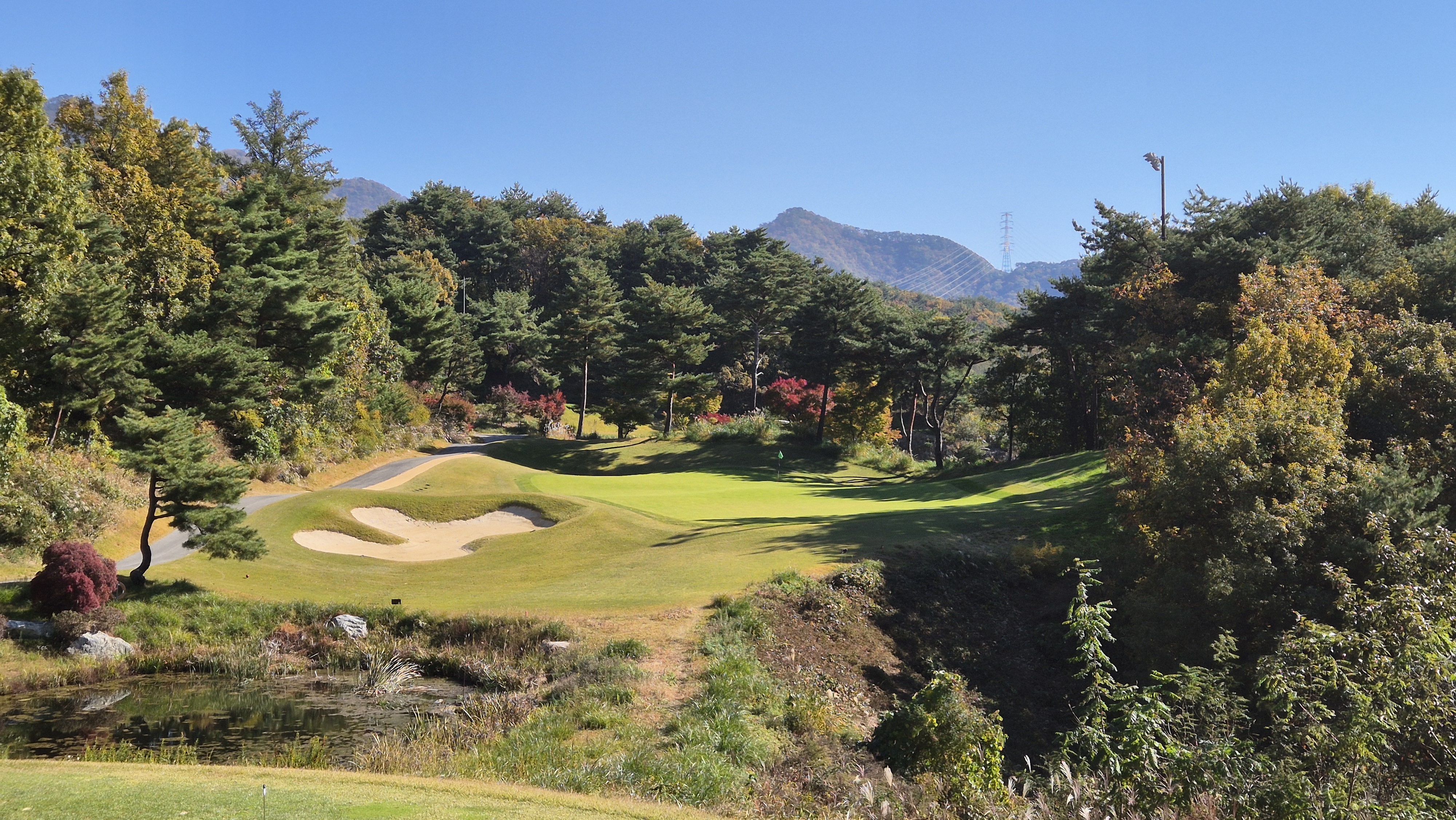 동촌gc 동코스 사진 및 공략 정보