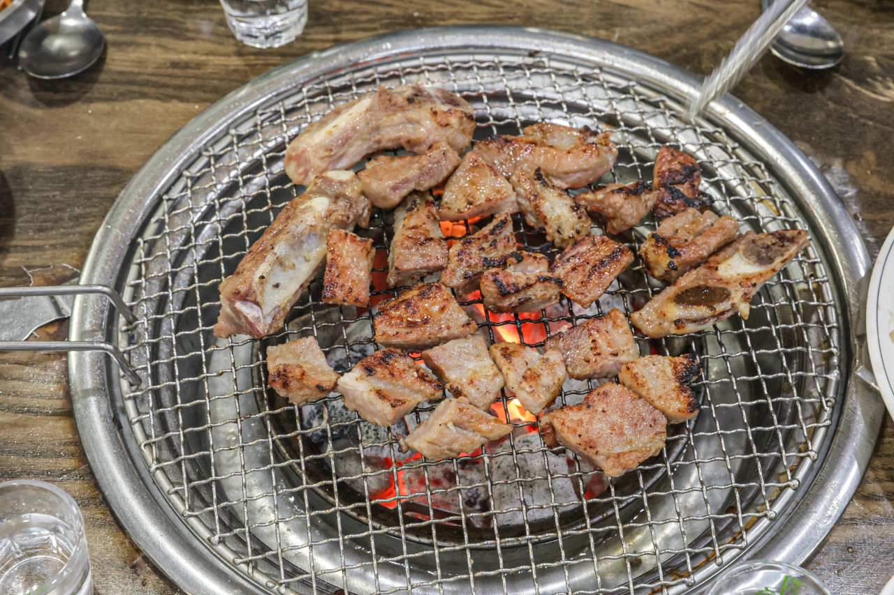 인천 농원숯불왕갈비