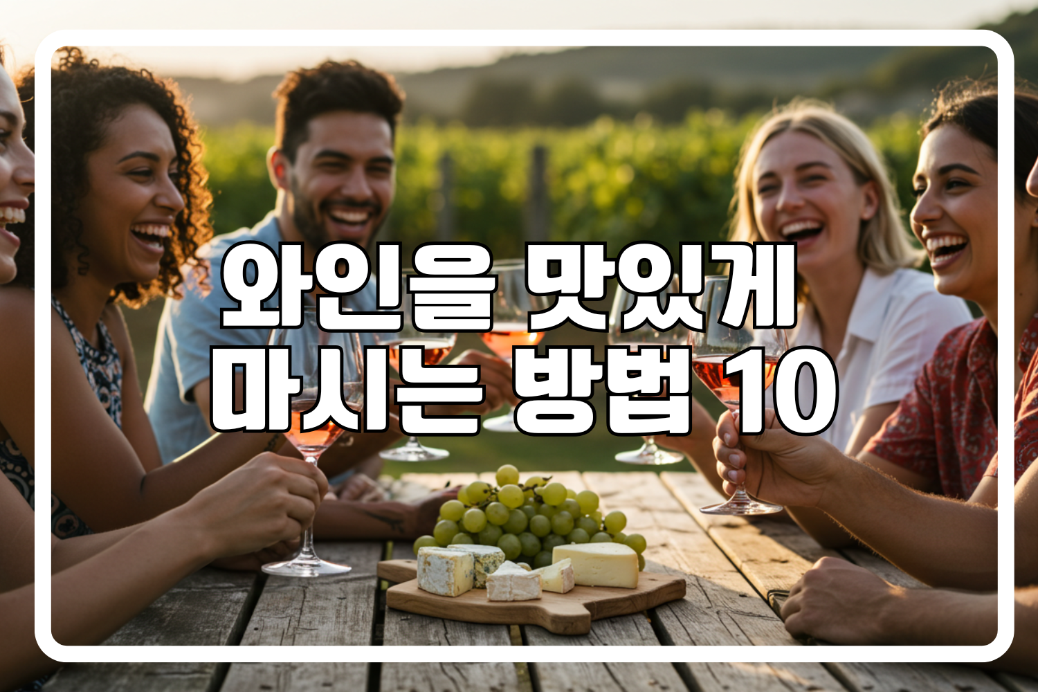 와인을 맛있게 마시는 방법 10가지