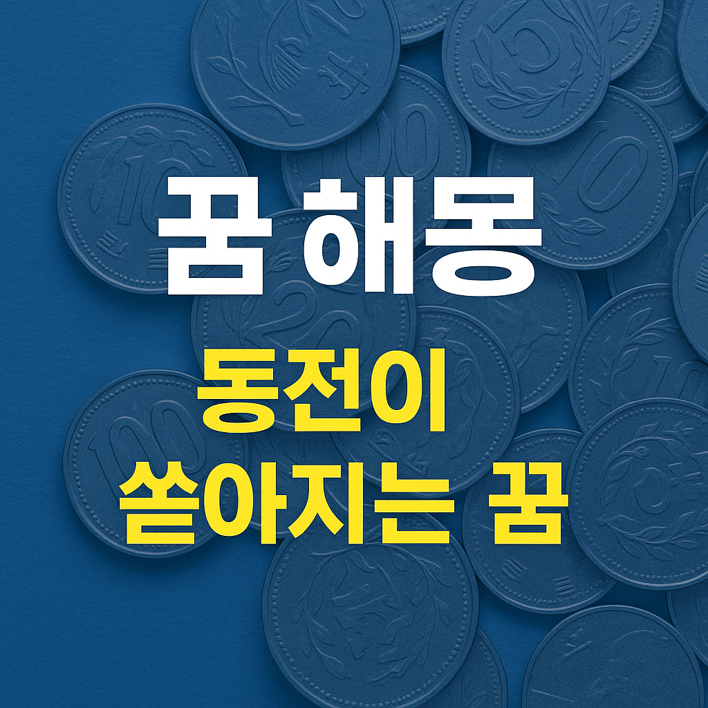 동전이 쏟아지는 꿈