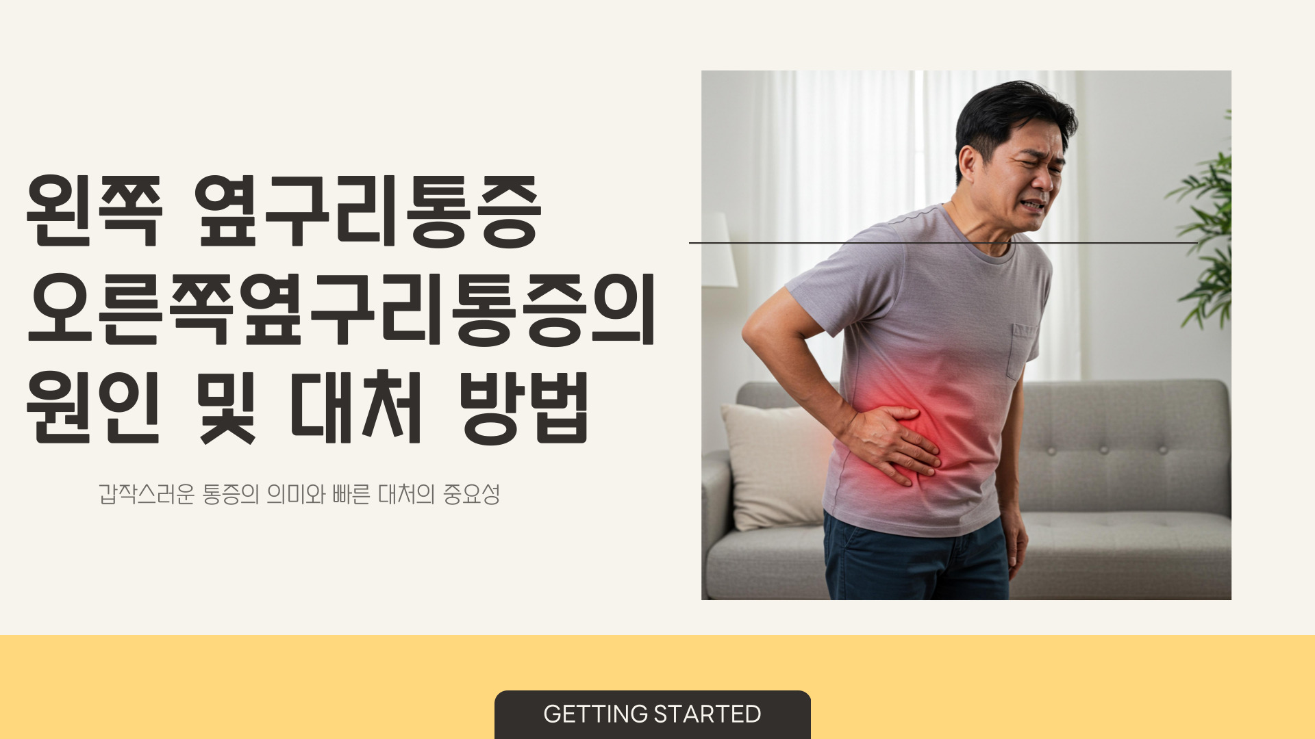 왼쪽옆구리통증