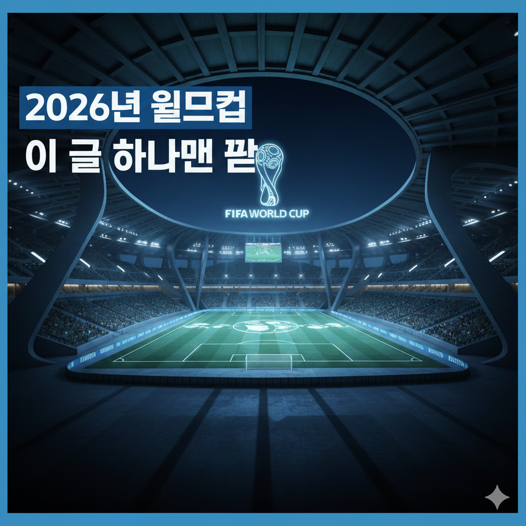 2026년 월드컵 완벽 가이드｜일정&middot;중계&middot;관람까지 한 번에