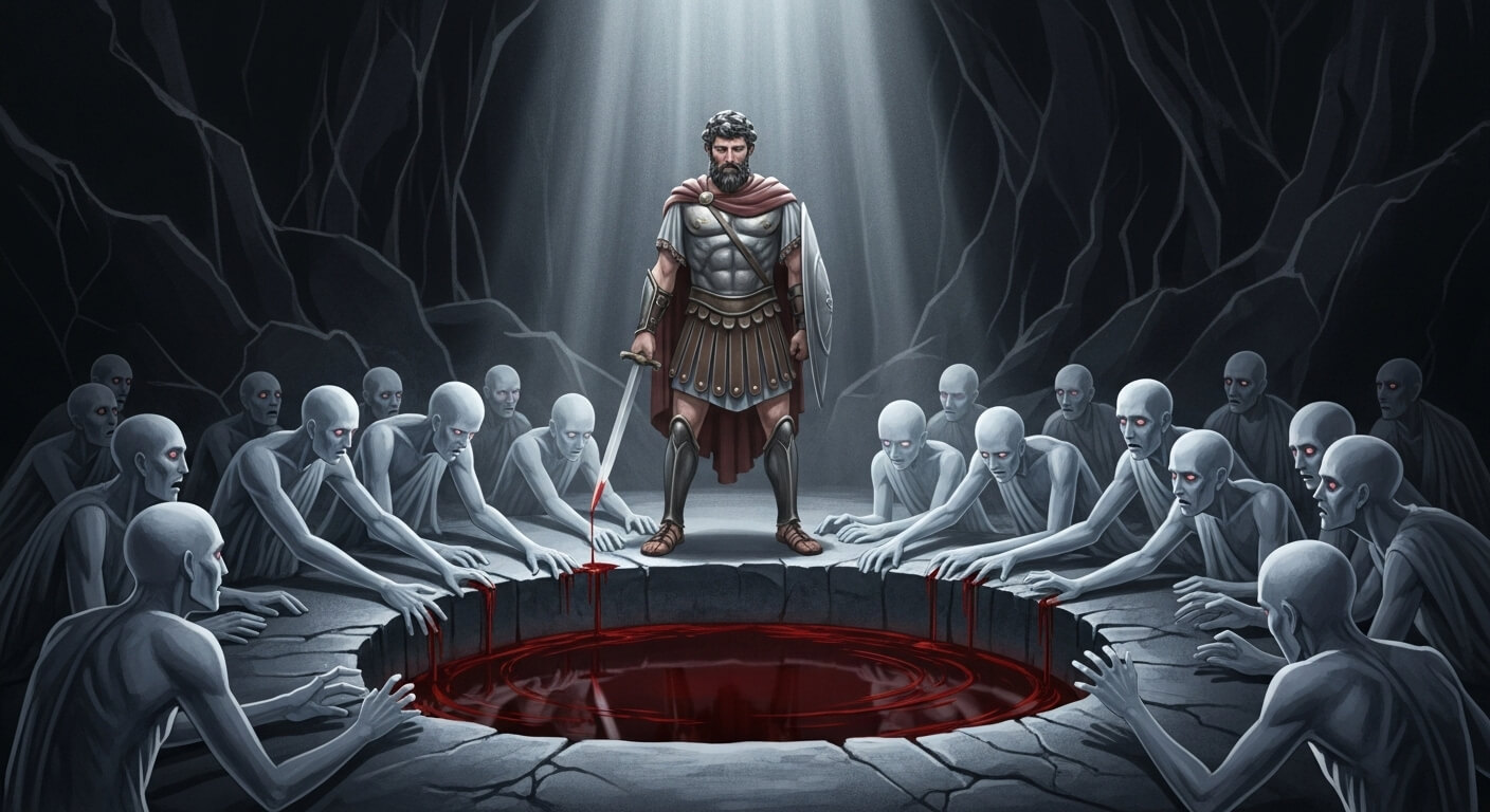 오디세이아 vs 일리아스, 사후세계 묘사 비교 관련 사진