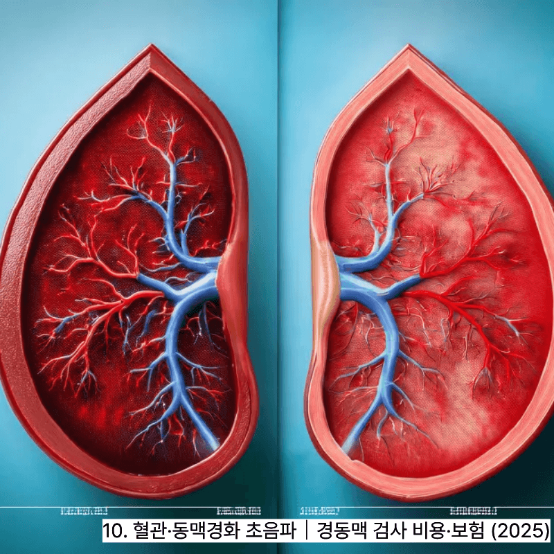 10. 혈관&middot;동맥경화 초음파｜경동맥 검사 비용&middot;보험 (2025)