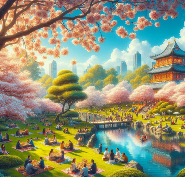 봄철 따뜻한 여행