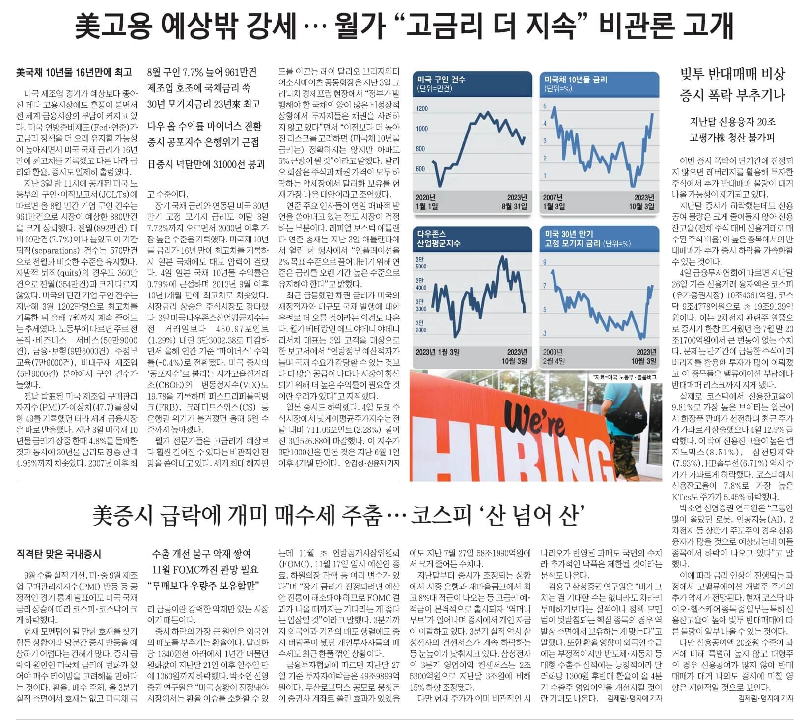 10월 5일 목 경제뉴스 부동산뉴스 신문스크랩