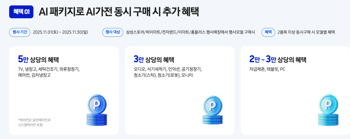 코리아 세일 페스타 (코세페) - 삼성전자 품목 및 할인율