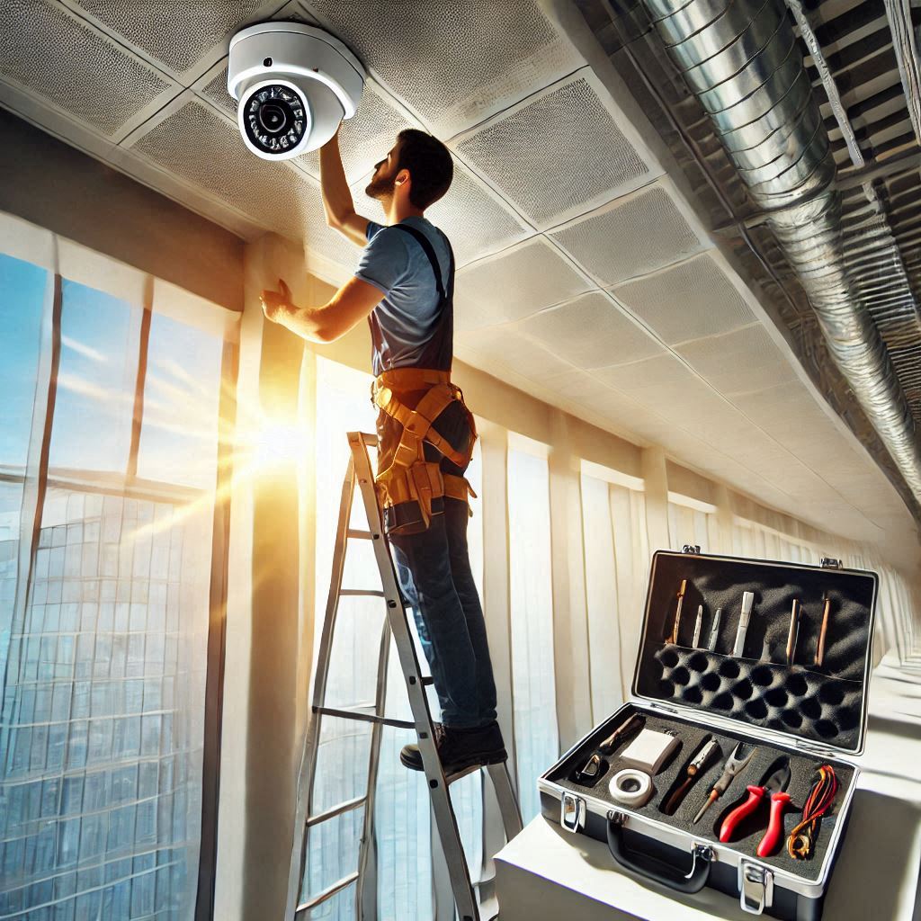 CCTV 수리 전문가의 도움