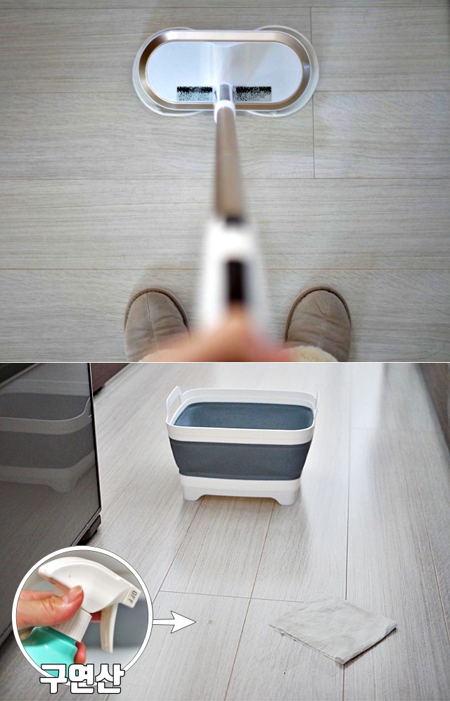 봄맞이 대청소 소청소 팁 방바닥 거실바닥 끈끈이제거,팁줌