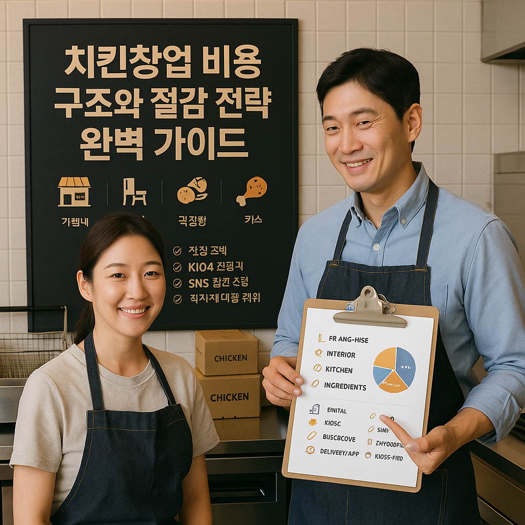 치킨창업 비용 구조와 절감 전략 완벽 가이드