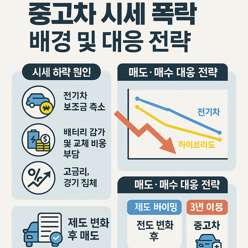 중고차 시세 그래프와 데이터 분석