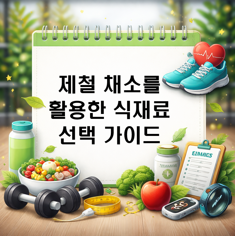 제철 채소를 활용한 식재료 선택 가이드