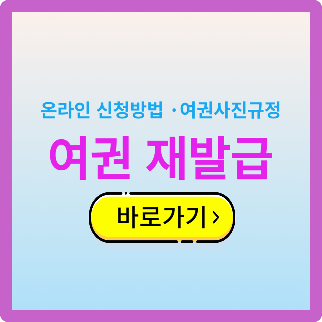 여권 재발급 온라인신청방법