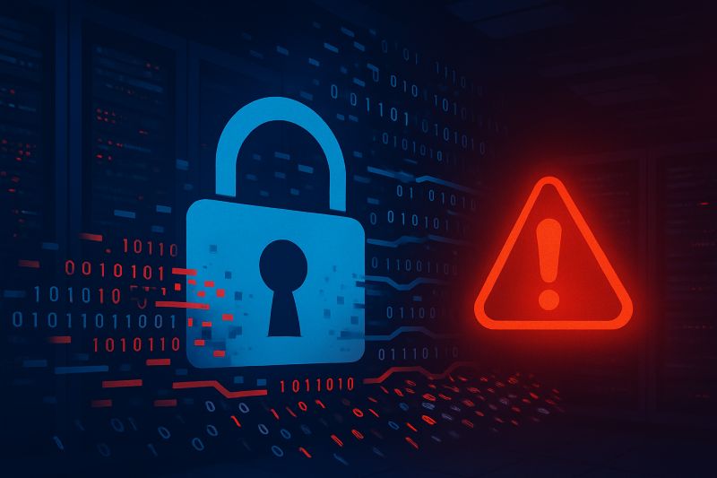 개인정보 유출 사건을 상징하는 이미지