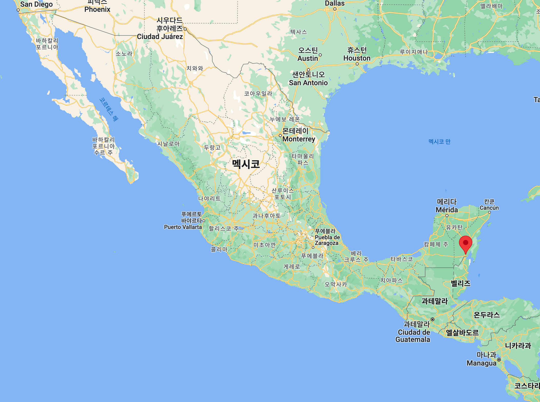 서진이네 촬영지 바칼라르 구글 지도