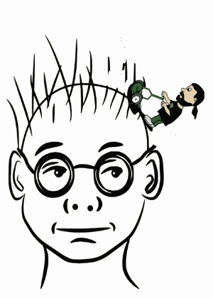 갱년기 탈모 가발 관련 사진